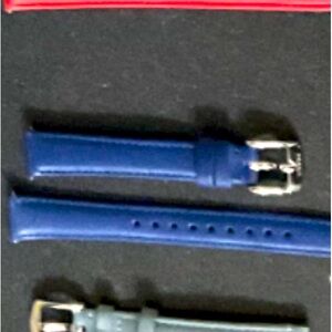 Fossil Blue Leather Watch Strap